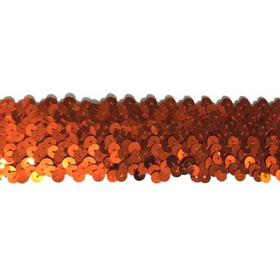 4 soros elasztikus flitterbortni, 4 cm széles